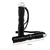 Hot Outdoor Gear Vente Noir 3W Étanche LED Mini Lampe De Poche Lumière Blanche Sport En Plein Air Voyage Lampe Porte-clés Lampes De Poche Torches