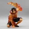 アニメマンガワンピースポートガスDエースアニメフィギュアアクション図形ファイアフィストエース16cm PVC彫像収集モデル装飾装飾飾りおもちゃl230717