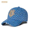 Snapbacks Baseball cap female brand classic blue cap female web celebrity street hipster hat 230716