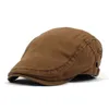 sboy Chapeaux Polyester Lettre broderie sboy Caps Hommes Plat Casquette À Visière Femmes Peintre Béret Chapeaux 230717