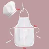 Cute Baby Chef Apron Hat For Kids Costumes Cotton Blended Chef Baby White Cook Costume Photos Photography Prop doll Hat Apron L230620