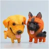 Lodówka magnesy nowatorskie DIY Pet Lodówka magnesator Kreatywna seria Seria psów do dekoracji domowej Zasoby 6ry XB Drop D Dhlfp