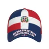 Snapbacks Unisex Bandiera della Repubblica Dominicana Cool Berretto da baseball per adulti Cappello patriottico per tifosi di calcio da baseball Uomo Donna 230716