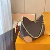 Luxe handtas designer bedrukking Schoudertas Croissanttas Vrouw klassiekers Ketting Schouder crossbody Cosmetische tassen clutch bakken hobo portemonnees portemonnee groothandel