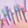 Colors Butterfly Ballpoint Pen Press Test Office Color 0.5mm Point School Study Stationery Supplies Gift