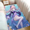 Carpets Japanese Flower Fairy Anime Carpet Living Room Bedroom Large Area Carpet Girls Room Kawaii Decorative Mat Non-slip Mat R230717