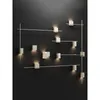 Wall Lamps Modern Living Room Background Lamp El Aisle Designer Minimalist Strip Combination Light Artist Series