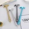 1st Metallic Hammer Tools Stationery Creative Gel Pen Simulation School Office Supply Cute Kawaii Roligt presentpris