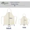 Linen Sleeveless Aprons Cartoon animal Apron Kitchen Cooking Fabric Art Adult Home Aprons for Women Delantal L230620