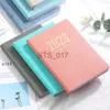 Anteckningar Anteckningar Daily Notebook Multi-Purpose Thicked Smooth Writing Faux Leather Cover Agenda 2023 A5 Planner Book for Student X0715