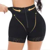 Shorts ativos feminino cintura alta abdominal levantamento de quadril calcinha pós-parto escultura corporal legging boxer emagrecimento cintura bulifter