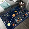 Dywany 3D Układ słoneczny Pokój dziecięcy dywan dywan dywan kosmiczny dla dzieci sypialnia antypoślizgowa mata domowa dekoracja domowa bawi się mat r230725