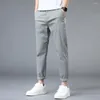 Pantalons pour hommes Toucher la peau Hommes élégants Climatisation Séchage rapide Poches Streetwear