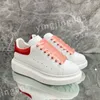 Hot Luxe Platform Designer Sneakers Casual schoen Leer Lace Up Mannen Mode Wit Zwart heren dames Espadrilles Sport Trainer xsd221133