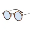 Sunglasses ZLY Fashion Round Women Men PC Lens Alloy Metal Frame Luxury Brand Designer Trend Slender Type Sun Glasses 230717