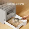 Other Cat Supplies Folding Closed Large Space Litter Box Top Into Cat Toilet Fat Cat Litter Box Pet Cat Large Cleaning Supplies Cat Litter Box 230715