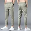 Pantalons pour hommes Toucher la peau Hommes élégants Climatisation Séchage rapide Poches Streetwear