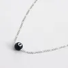 Pendant Necklaces Billiard Choker Black 8 Balls Lucky Punk Cool Necklace Unisex Party Jewelry