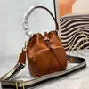 Luxurys Toates Kadın Omuz Torbası Deri kova torbası tasarımcı kova çantaları moda tuval vintage kayış çanta çanta çift amaçlı çanta kadın çanta tote çanta