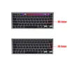 Capas de teclado Protetor de capa de teclado para Air Pro13/15/16 Touchbar A1706/1708/A1989/A1990/A2289/A1932/A2141 R230717