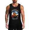 Débardeurs Homme KYRIAKOS GRIZZLY VOUS DEVEZ LE VIVRE GRÈCE POWERLIFTING MOTIVATION Top Sans Manches Homme Chemise