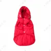 Designerski płaszcz dla pieca zimna pogoda odzieżowa odzież wiatroodporna szczeniaka zimowa kurtka wodoodporna pensa ciepła kamizelka zwierząt domowych z czapkami dla małych średnich psów PS2033