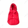 Designer Dog Coat Cold Weather Dog Apparel Windproof Puppy Winter Jacka Vattentät husdjursjacka Varma husdjur Väst med hattar för små medelstora stora hundar PS2033