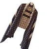 2022, модный осенне-зимний новый шарф в западном стиле в полоску с имитацией кашемира, двухсторонний согревающий шарф, жаккардовый шарф с кисточками, шаль, размер 4896520