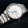 Zegarek karnawałowa marka miyota ruch McHanical zegarki Waterproof Sport Watch Sapphire Glass Glass ze stali nierdzewnej Na rękę