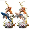 Anime Manga 29 cm Anime One Piece Nami Figur Gk Statue Nami PVC Action-figuren Sammlung Modell Puppe Spielzeug Geschenke L230717