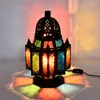 Candeeiros de mesa Café Candeeiro de mesa Retro Estilo europeu Marrocos Turquia Sudeste Asiático Tailandês Iluminação Luz LU71359