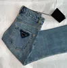 Jeans de créateurs pour femmes Printemps Femmes Taille haute Street Wear Jean à jambes larges Pantalon femme Pantalon en denim droit