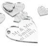 Other Event Party Supplies 50 Pcs Personalized Engraved Name Love Hearts Labels Wedding Party Table Decor Custom Baby Shower Decor Wedding Baptism Supplies 230715