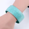 Bangle HAHA&TOTO Statement Synthetic Turquoise Bracelet For Women Girls Fashion Jewelry Accessory Party Wedding Prom