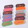 Children park socks Professional anti-skid trampoline socks baby bounce anklet boy girl jump sox silicone antiskid floor sock for 1-4 yeras old kids