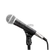 Mikrofoner Ny packning 58-LC Wired Dynamic Cardioid Professional Microphone For Microphone Karaoke KTV Stage Show X0717