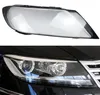 Farol de carro lâmpada de vidro transparente abajur shell farol capa para volkswagen vw phaeton 2011-2015 caso caixa de luz automática