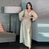 Roupas étnicas Eid Muslim Dress Dubai Turquia Mulheres Abaya Strass Party Dresses Ramadan Abayas Caftan Kaftan Vestidos Elegantes 2023