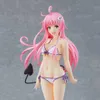 Аниме манга Qwiooe 100% Оригинальная подлинная любить RU Darkness 17cm Lala Satalin Deviluke купальники Япония аниме -фигура игрушка для мальчика L230717