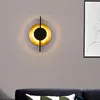 Lâmpada de parede 2023 minimalista cabeceira de luxo cobre fundo do quarto apartamento nórdico El quarto LED de leitura criativa