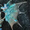 Andere Mode-accessoires Oren Hoofdtooi Fairy Wizard Hair COS Shark Mermaid Gradient Props P o Cosplay Take 230427