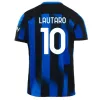 Fan 2023 2024 Lukaku Lautaro inters Milans Soccer Jerseys Anniversary Correa Dzeko Barella Skriniar 23 24 Brozovic Home Away Football Shirt Men Kit