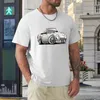 Polos pour hommes MG MGC Roadster Caricature T-shirt blanc Chemise à imprimé animal pour garçons Blouse T-shirts noirs Hommes