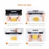 Vacuum Sealer Machine For Food Saver - Food - Smoke - Sealer Machine Automatic Air Sealing System For Food Storage Dry And Wet Food Mode Compact Design 12.6 Inch