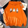 Hommes Hoodies Skateboard Fantômes À Capuche Halloween Imprimer Sweat Y2k Vêtements Streetwear Top Gothique Femmes Vêtements Pour Hommes Pull