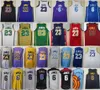 Vintage LeBron James Basketbol Forması 6 23 Men Retro St.