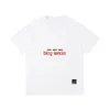 BLCGレンシアサマーTシャツハイストリートヒップホップスタイル100％コットン品質の男性と女性ドロップスリーブルーズTシャツ特大トップ23151