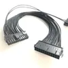 24Pin (20pin + 4pin) Dual PSU Voeding Moederbord Adapter Kabel 30cm voor BTC RIG Mijnwerker