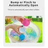 Sand Play Water Fun 12pc återanvändbar vattenbomb Splash Balls Water Balloons Absorberande Ball Pool Beach Spela Toy Pool Party Favors Kids Water Fight Games 230717