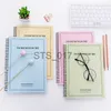 Blocchi note Note Nuovo A5 Cartoon Notebook Girl Heart Student Simple Coil Hand Account Libro a fogli mobili Carino SimpleNotepad Materiale scolastico per ufficio x0715